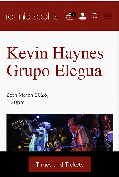 Kevin Haynes Group Elegua Ronnies 26.3 2026